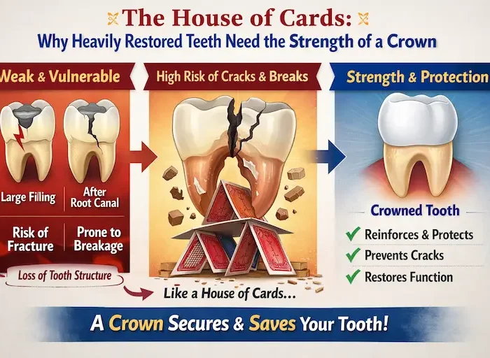 Importance of CROWNS and coronal coverage